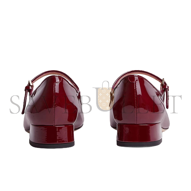 GUCCI DOUBLE G BOW MARY JANE SHOES 835748